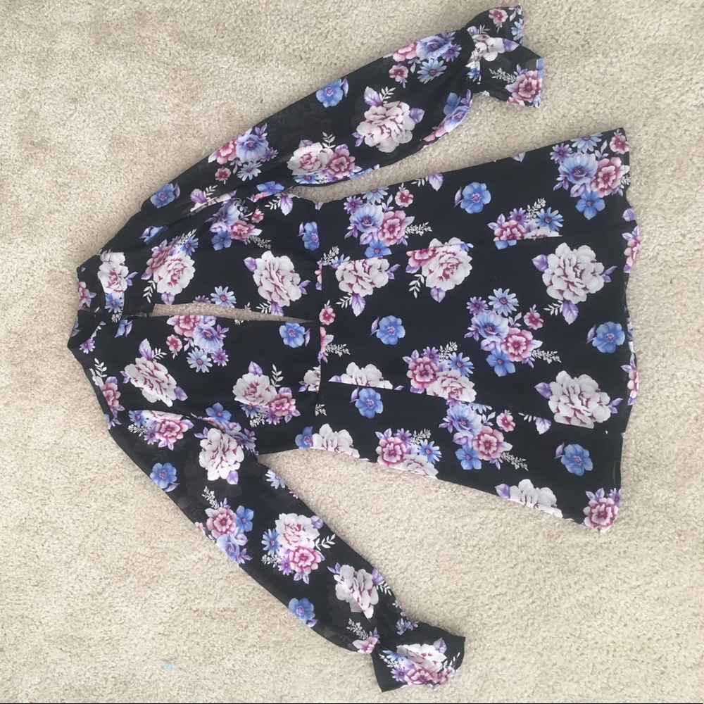 Never Been Worn, Cut-Out Floral Dress