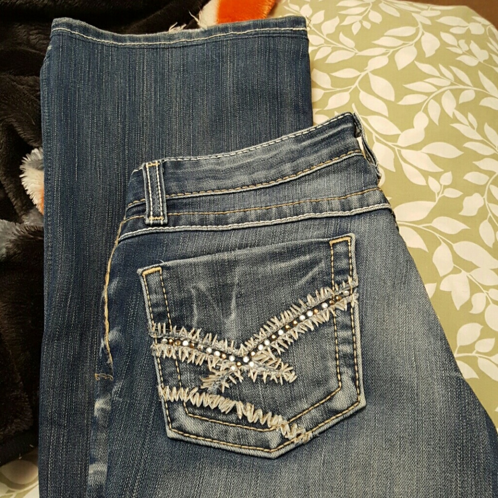 Stella boot cut BKE jeans 24x 33 1/2