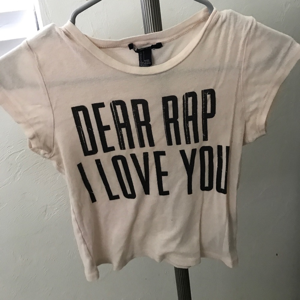 Crop top tee