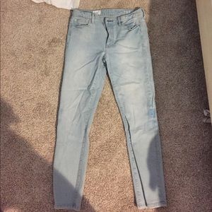 Gap always skinny high rise jeans