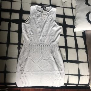 White lace dress