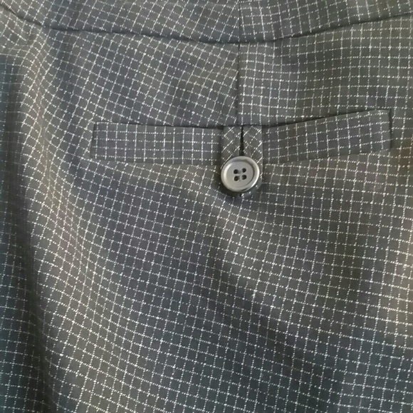 Black & white wide leg dress pants - Picture 2 of 4