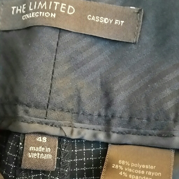 Black & white wide leg dress pants - Picture 4 of 4