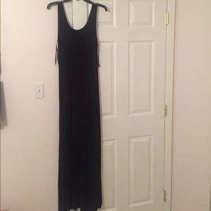 Merona maxi dress black