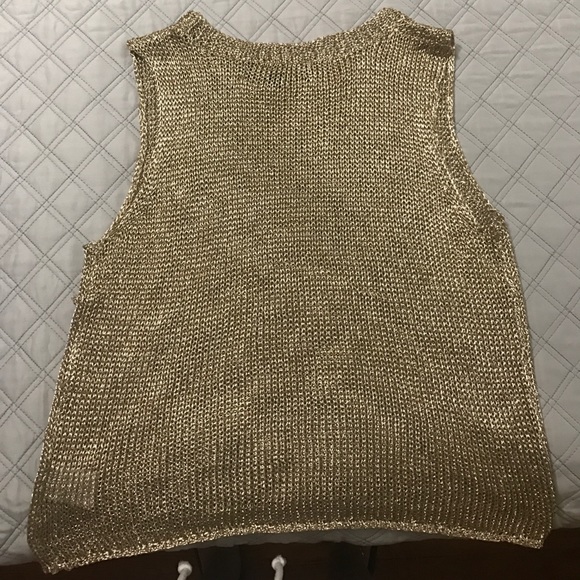 Gold metallic shirt - Picture 2 of 2