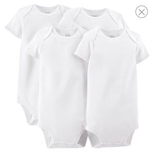 Just One You by Carter's Short Sleeve Bodysuit 4pk