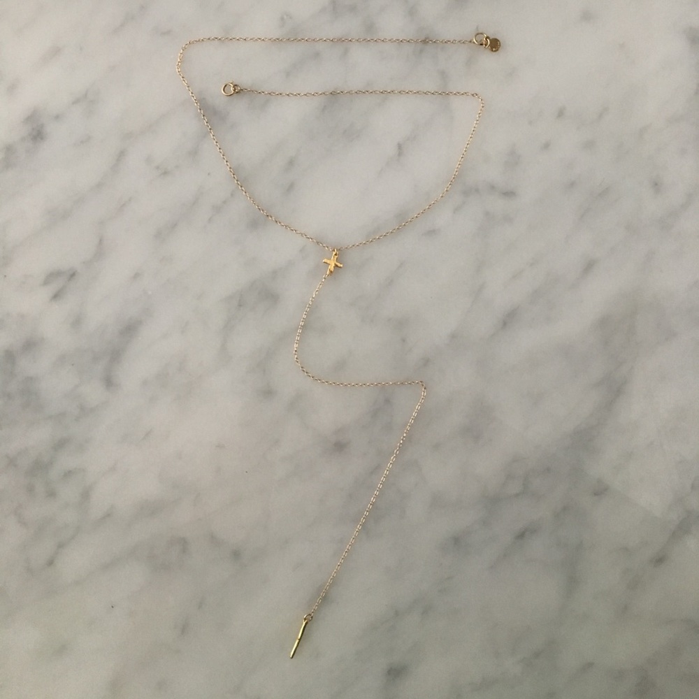 Gorjana lariat necklace