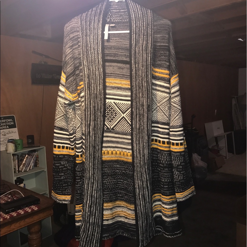 Striped Cardigan