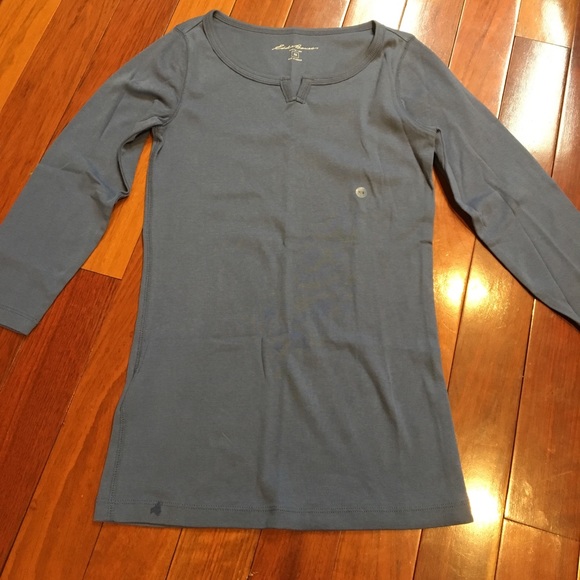 Eddie Baurer NWT 3/4th Length top! - Picture 3 of 3