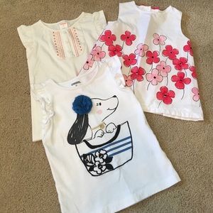 Gymboree top bundle -Size 2T