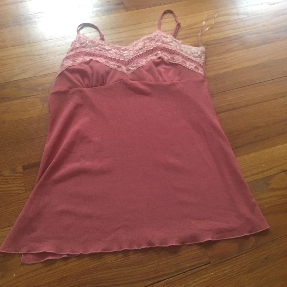 Pink tank top