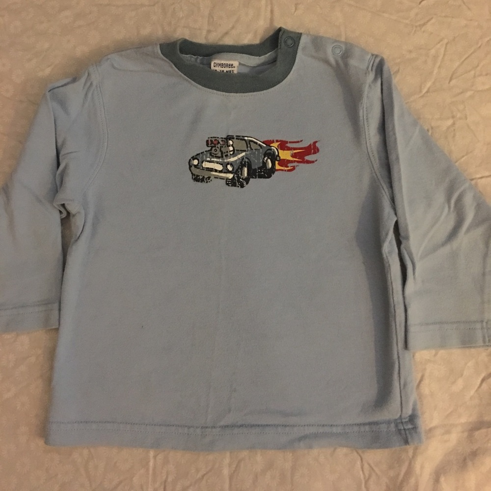 L/S Boys car tshirt