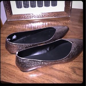 Old Navy Bronze Flats
