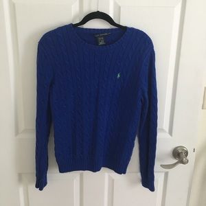 RALPH LAUREN CABLE KNIT SWEATER