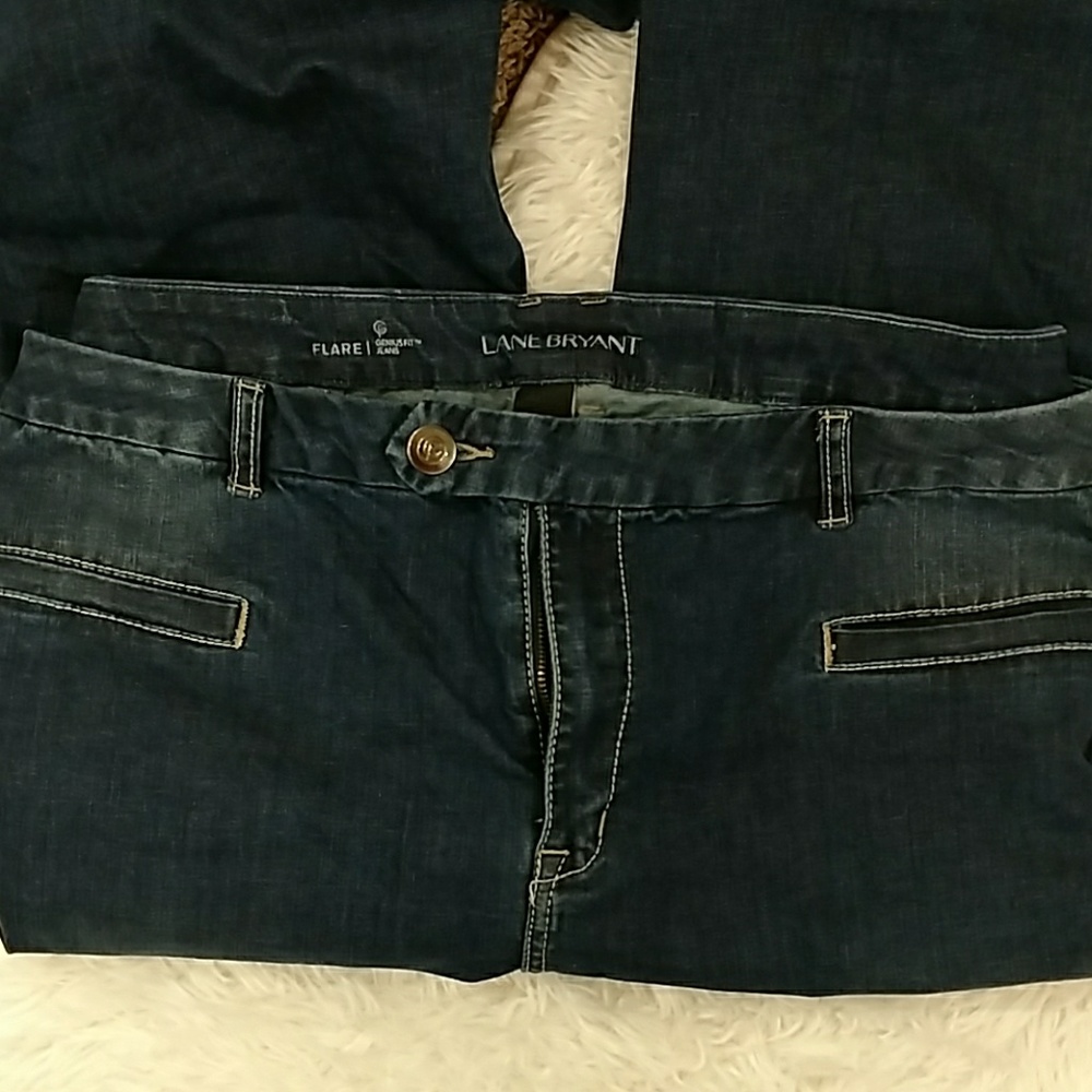 Lane Bryant Flare Leg Genius Fit Jeans
