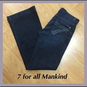 7 for all Mankind Dojo flares - size 30 x 34.25"
