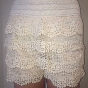 Wishlist Brand Crochet Shorts Size L