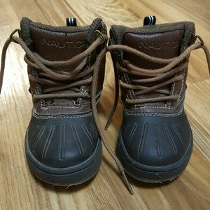 Nautica little boys boots