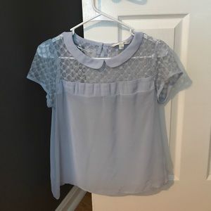 Lauren Conrad pale blue tee