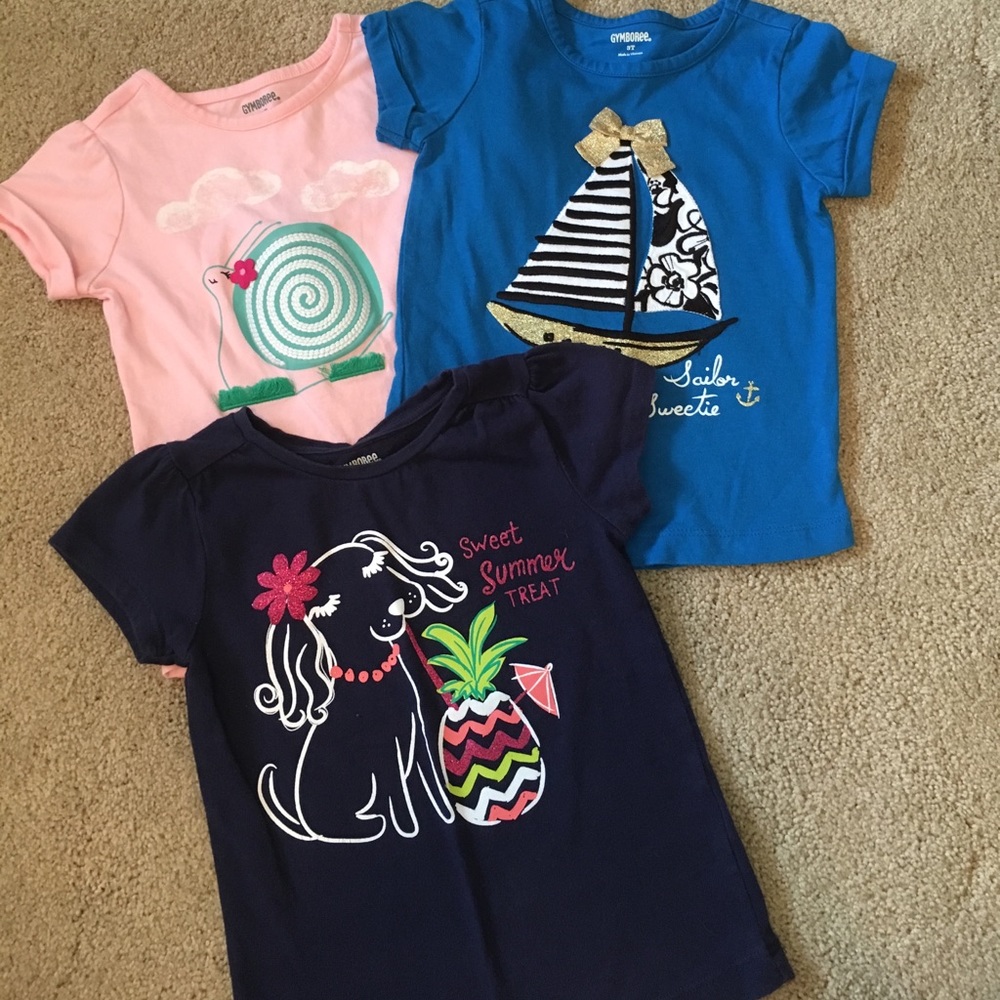 Gymboree top bundle (3tops)