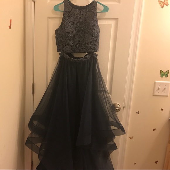 Navy prom dress - Picture 1 of 1