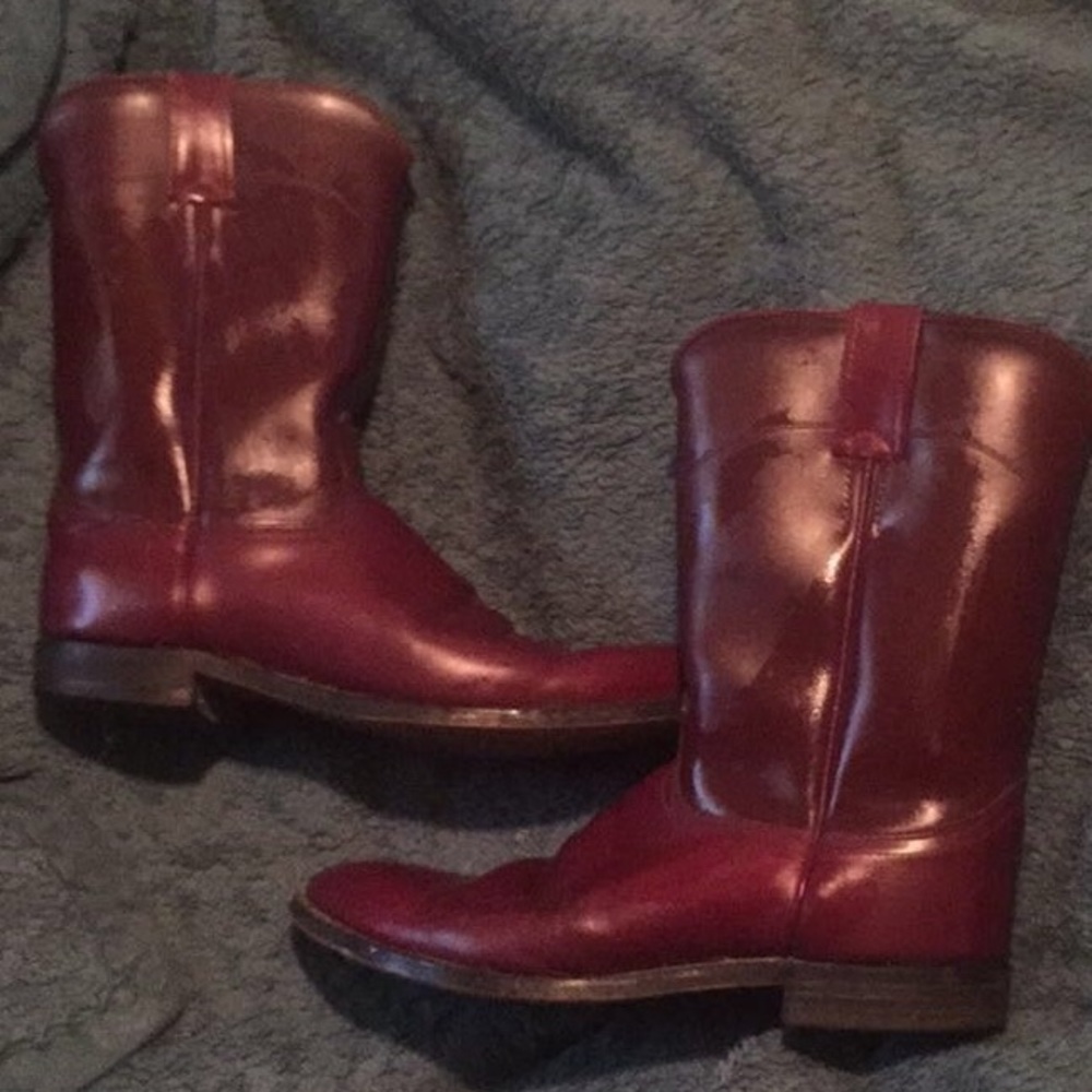 Men's Oxblood Western Boots