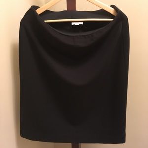 LOFT black spandex black skirt w/elastic waist
