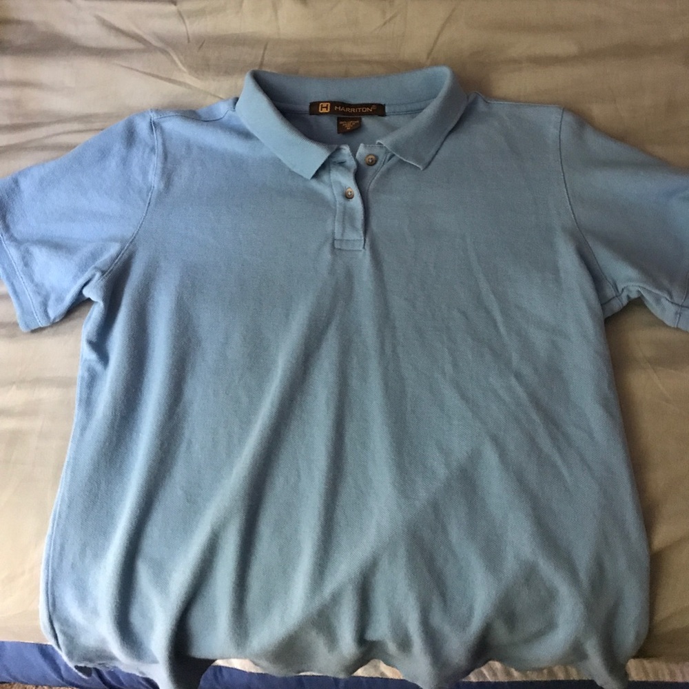 Light blue polo