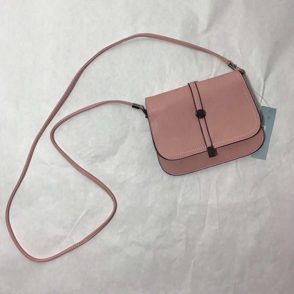 Beautiful dusty rose crossbody bag
