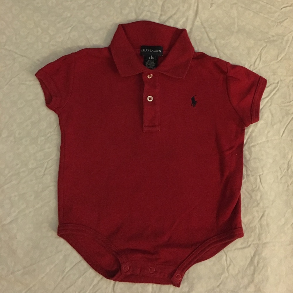 Baby Boys Polo Onesie