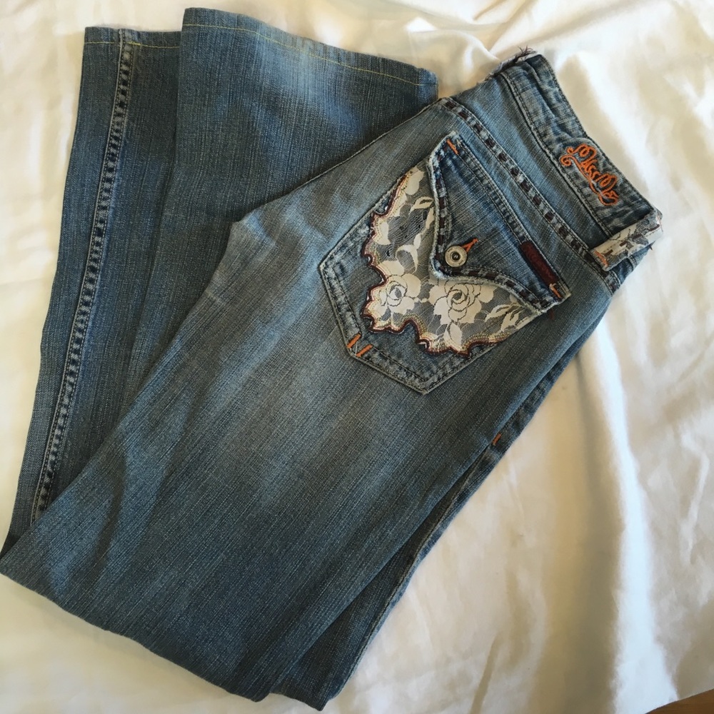 Miss me Reno light lace women's size 27 jeans