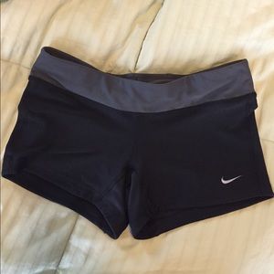 Nike running dri-fit shorties.