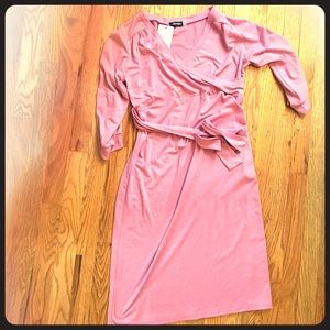 NEW WITH TAG never worn pink maternity dress