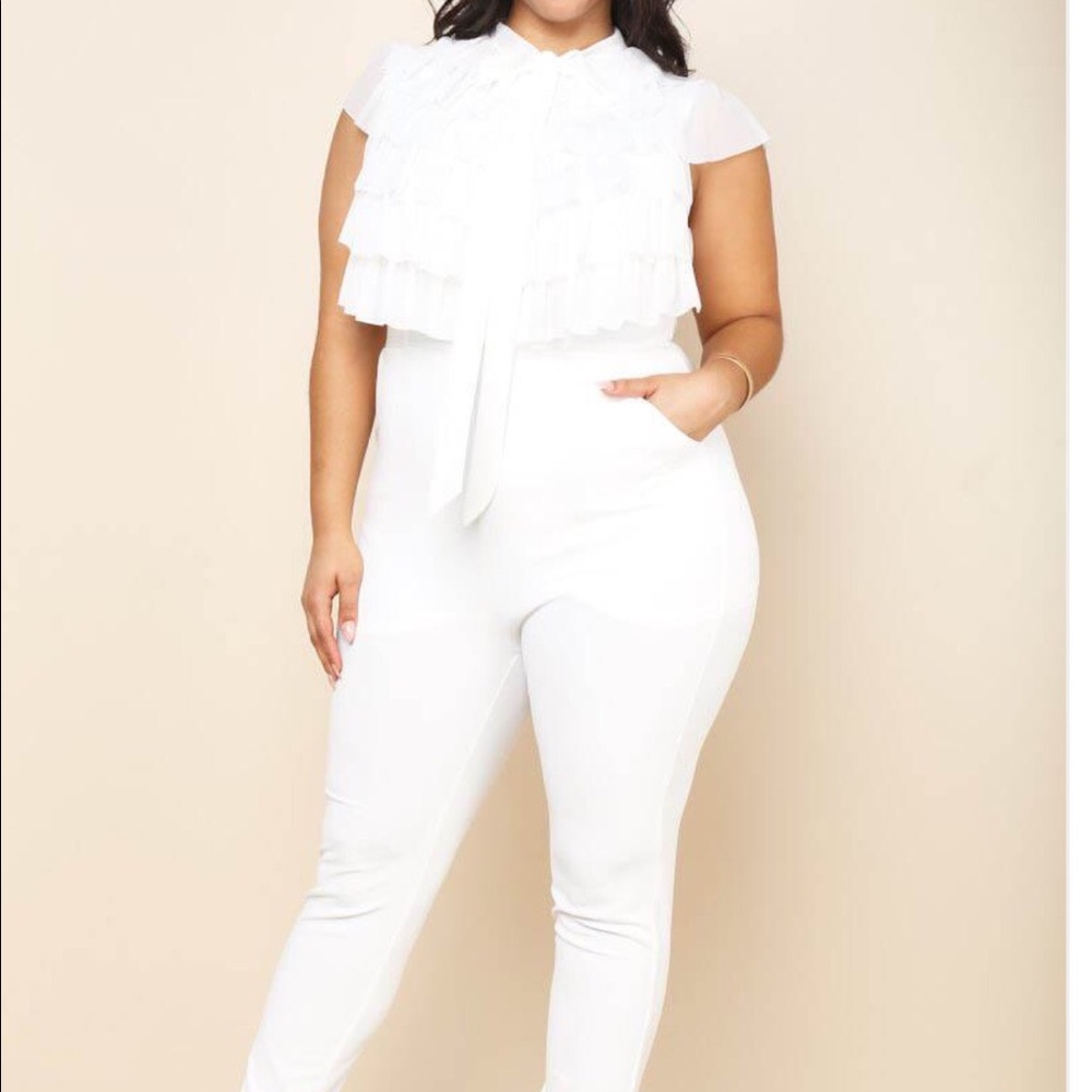 White jumpsuit