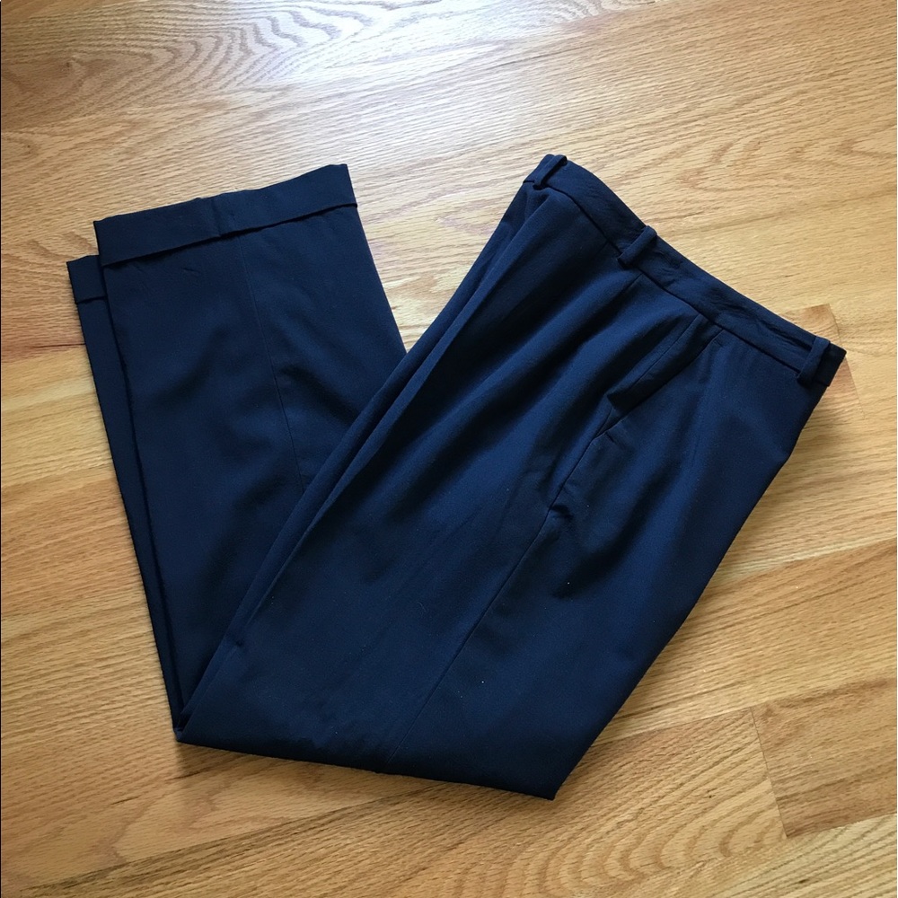 Navy Ann Taylor suit pants
