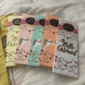 Too Faced Holiday palettes