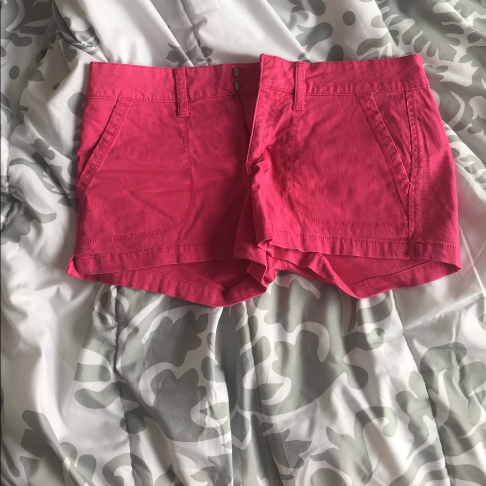 Pink shorts