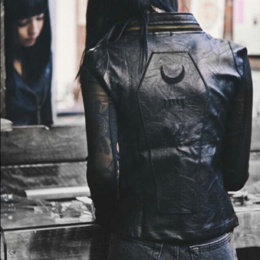 *ISO* Drop Dead coffin jacket - Picture 1 of 1