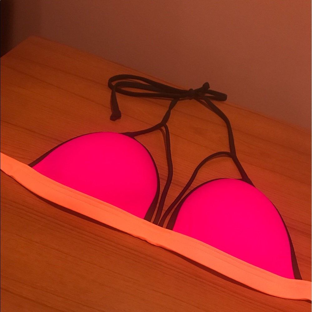 Pink Victoria's Secret bikini top