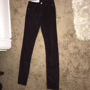 Corduroy purple new jeans from urban outfitters