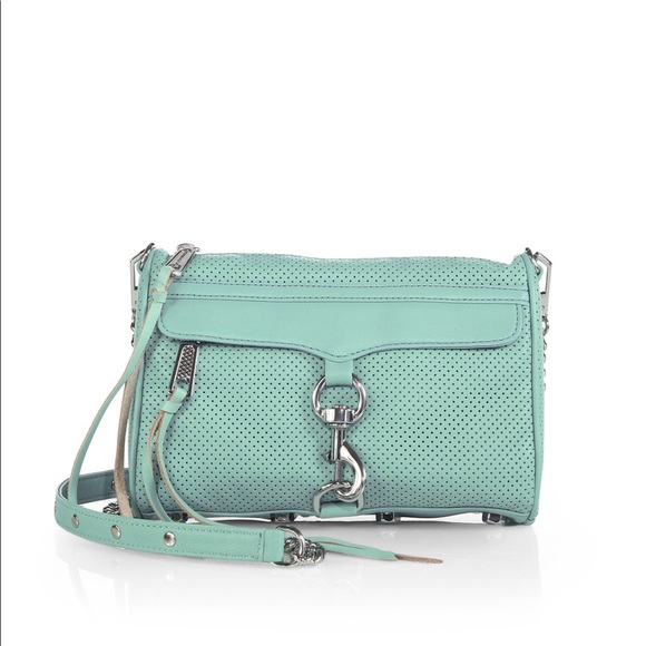 Rebecca Minkoff Perforated MAC Crossbody Bag - Picture 1 of 8