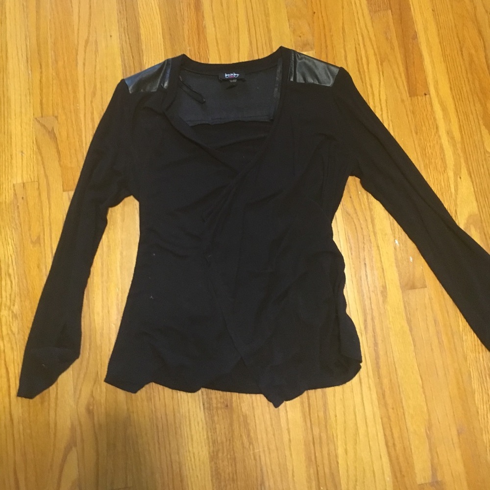 Black cardigan