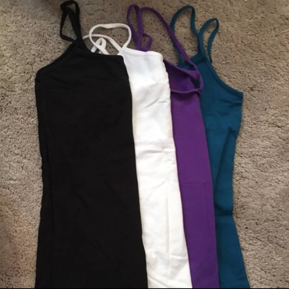 4 set of cami tank tops