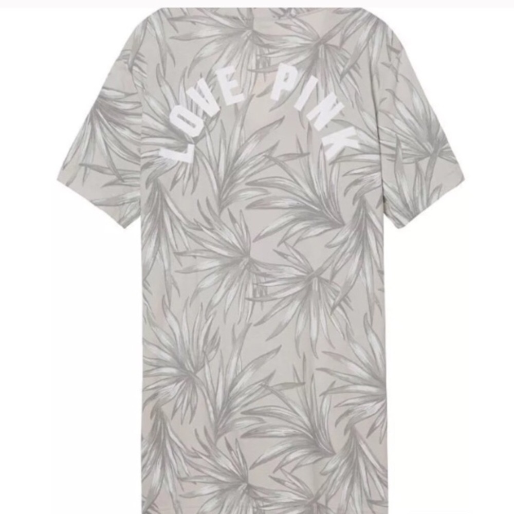 Short sleeve palm print