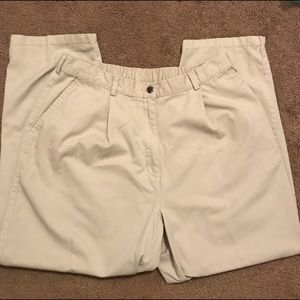 L.L. Bean Khaki Pants Size 16