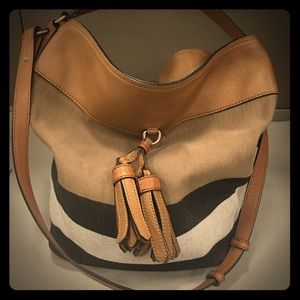 Authentic Burberry bucket tote