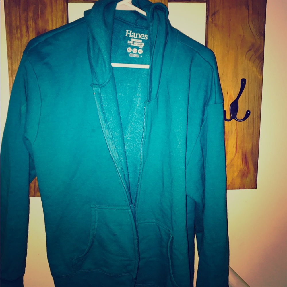 Comfy zip up hoodie!
