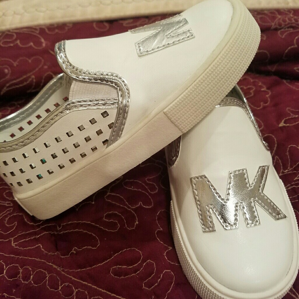 New authentic toddler Michael Kors slip on shoes