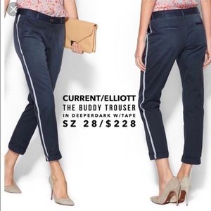 Current Elliott Buddy Trouser Size 28