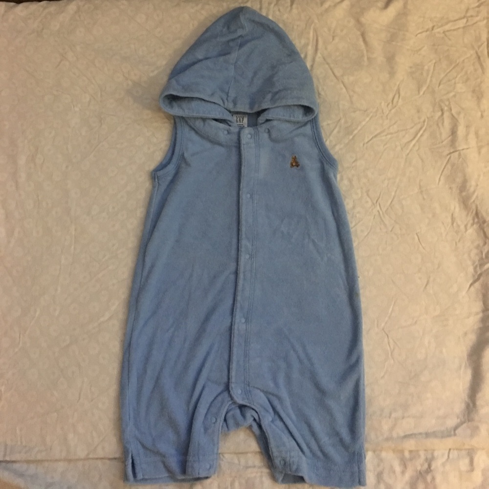 Blue Baby Gap Onesie